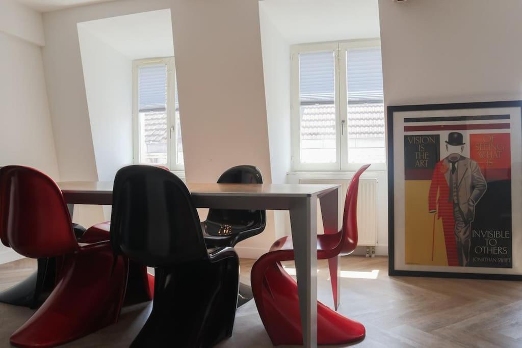 Apartamento Le Contemporain, Hypercentre Mulhouse Exterior foto